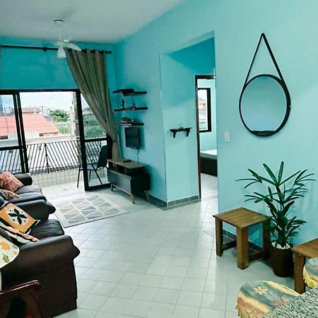 Apartamento Ap Beira-Mar Com Wi-Fi E Garagem Mongaguá Exterior foto