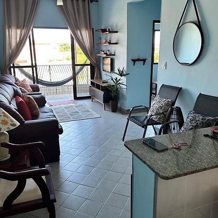 Apartamento Ap Beira-Mar Com Wi-Fi E Garagem Mongaguá Habitación foto