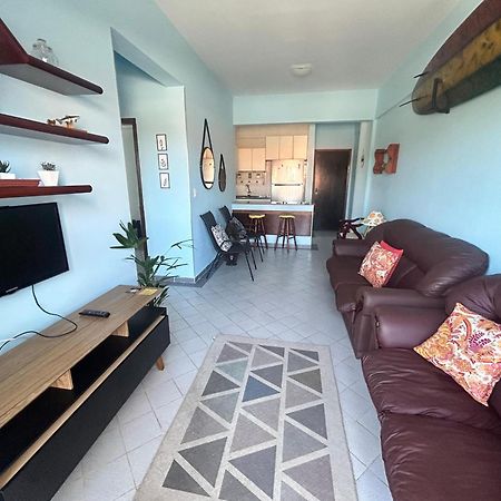 Apartamento Ap Beira-Mar Com Wi-Fi E Garagem Mongaguá Habitación foto
